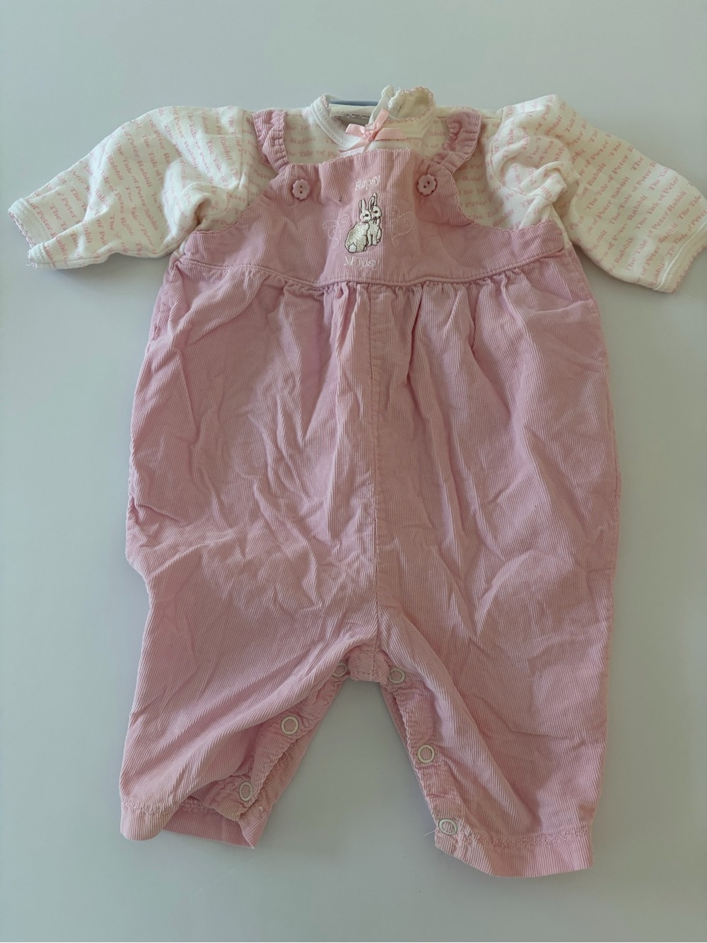 Peter Rabbit The Beatrix Collection Sweet Vintage Baby Romper 3 Months